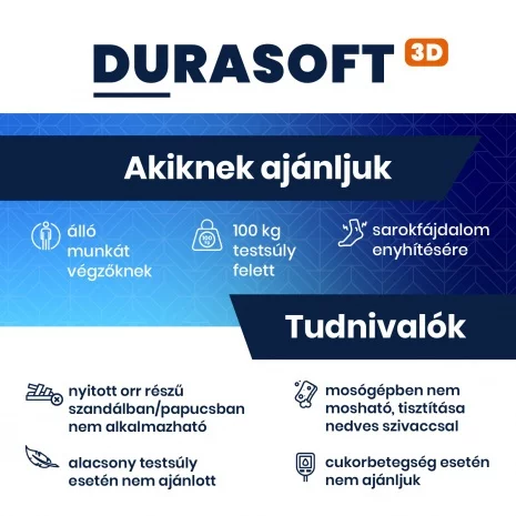 BATZ DuraSoft egyedi talpbetét