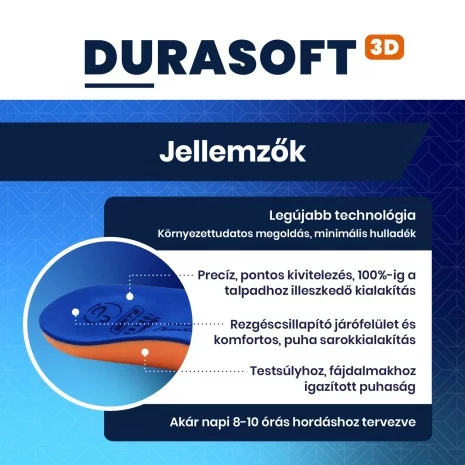 BATZ DuraSoft egyedi talpbetét