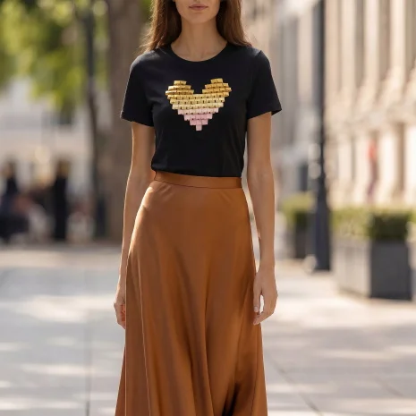 BATZ X VIKTORIAVARGA Sand LOVE női póló