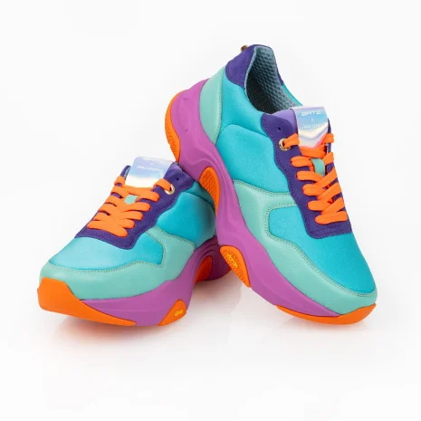 BATZ X VIRAG KERENYI Hoboken LE (turquoise-lilac)