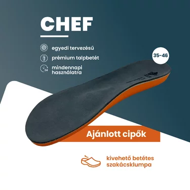 BATZ Chef egyedi talpbetét