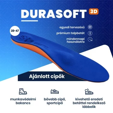 BATZ DuraSoft egyedi talpbetét