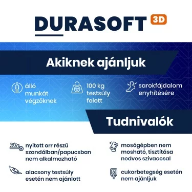 BATZ DuraSoft egyedi talpbetét