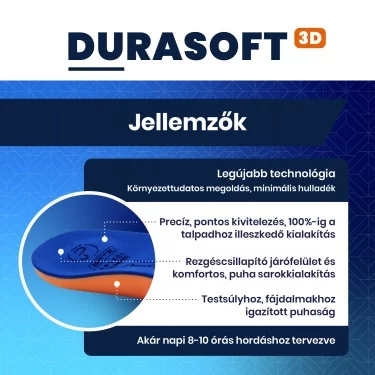 BATZ DuraSoft egyedi talpbetét