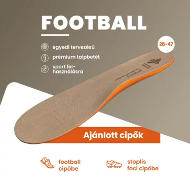 BATZ Football egyedi talpbetét
