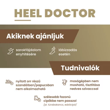 BATZ Heel Doctor egyedi talpbetét