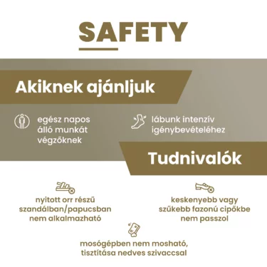 BATZ Safety egyedi talpbetét