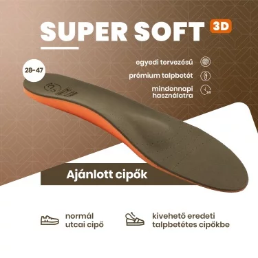 BATZ Super Soft egyedi talpbetét