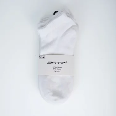 BATZ LifeStyle 3 pár One size (white/white/white) bokazokni