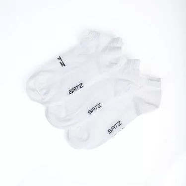 BATZ LifeStyle 3 pár One size (white/white/white) bokazokni