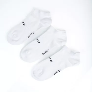 BATZ LifeStyle 3 pár Unisex (white/white/white) bokazokni