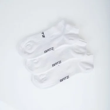 BATZ LifeStyle 3 pár Unisex (white/white/white) bokazokni