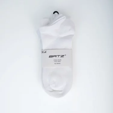 BATZ LifeStyle 3 pár Unisex (white/white/white) bokazokni