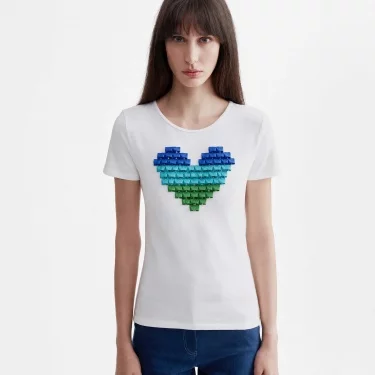 BATZ X VIKTORIAVARGA Peacock LOVE női póló